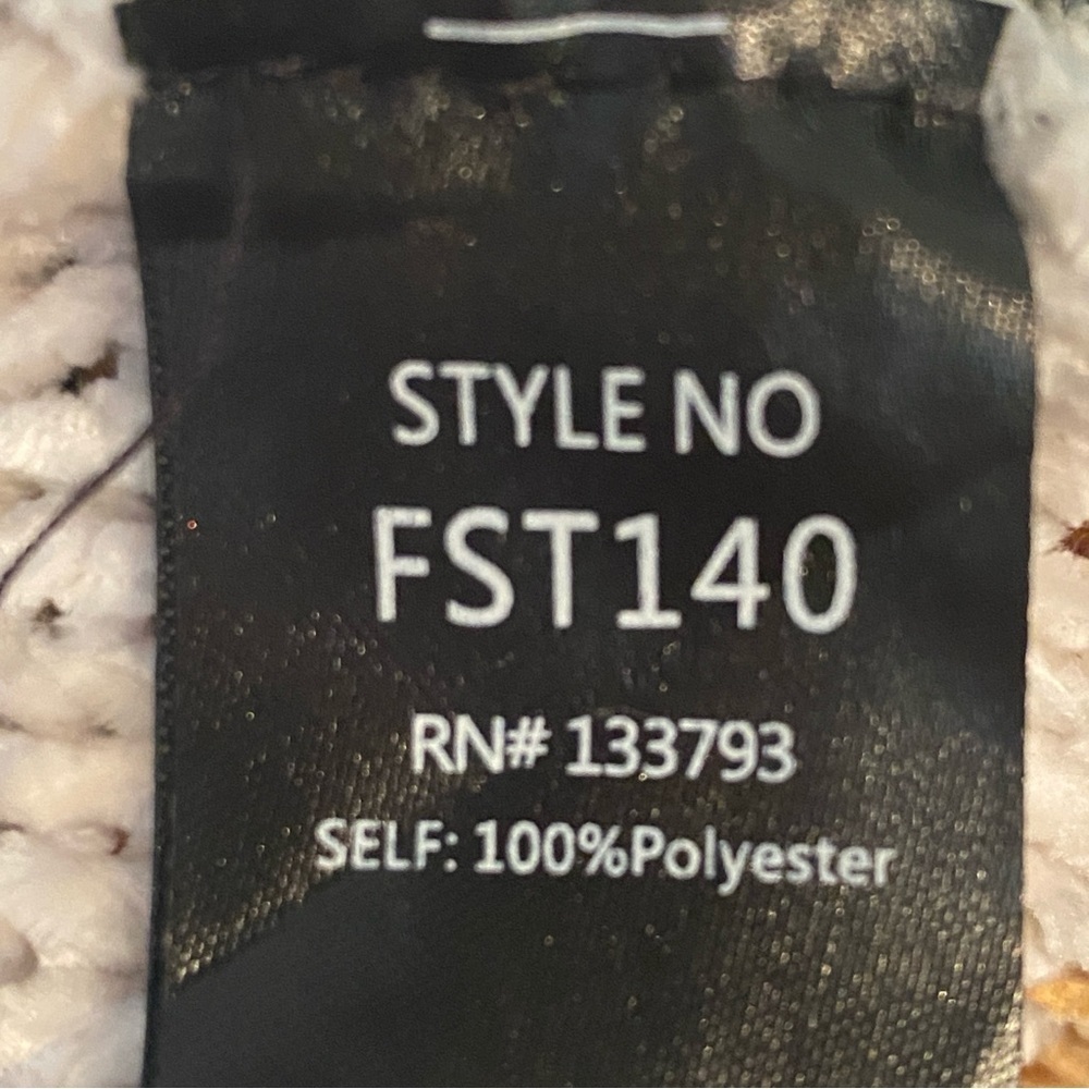 POL Multicolor Textured Bouclé Knit Sweater Large Boho Oversized Fall Pullover - Picture 7 of 7